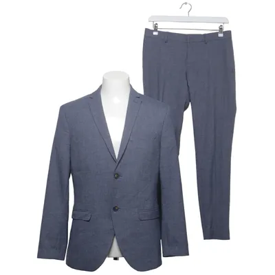 Suit (Blue) from Isaac Dewhirst Elastane, Polyester, Viscose