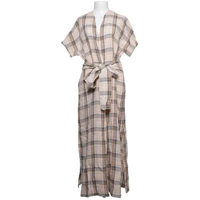 Långklänning (Beige, Svart, Brun) från Lisa Marie Fernandez Linne