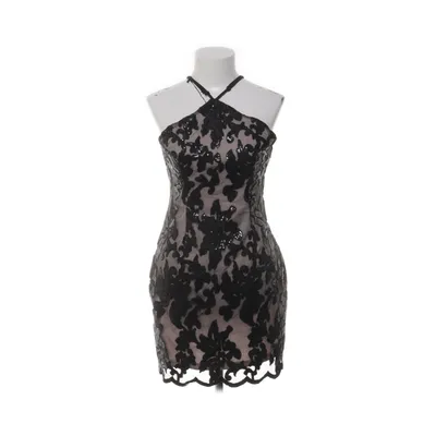 Cocktail dress (Black, Beige) from Love Triangle Polyester