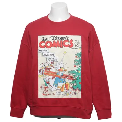 Sweatshirt (Rouge) de Disney Coton, Polyester