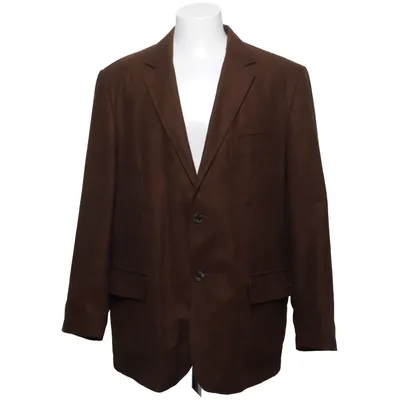 Blazer (Brown) from Morella Cotton, Polyester