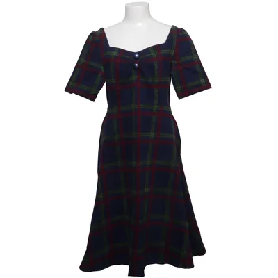 Robe (Bleu, Vert, Rouge) de Collectif Vintage Coton, Élasthane