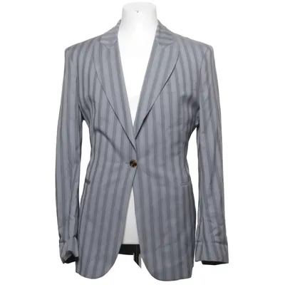 Kavaj (Grå) från Acne Studios Acetat, Bomull, Viskos, Ull