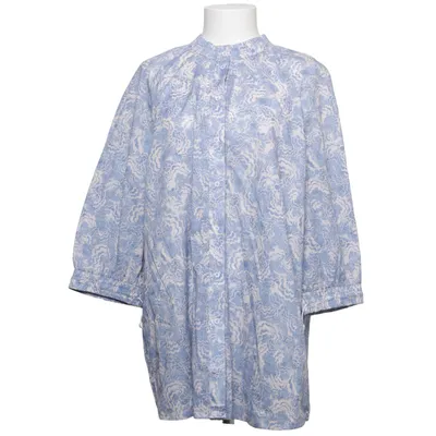 Blouse (Blue, White) from Pure by Ulla Popken