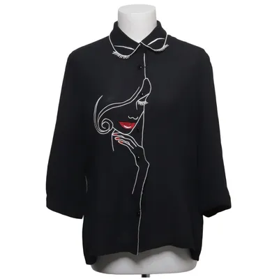 Blouse (Noir) de Banned Apparel Élasthane, Polyester