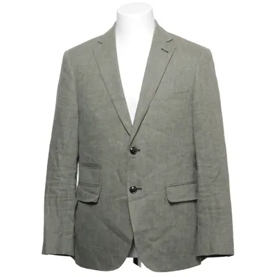 Blazer (Grøn) fra Linus Bomuld, Linned, Polyester, Viscose