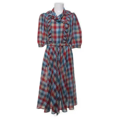 Klänning (tiina, 70s, 1970s, dark academia) från Vintage