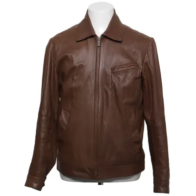 Veste en cuir (Marron) de McNeal Cuir