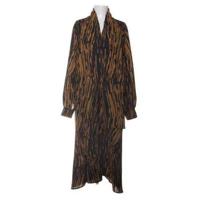 Omlottklänning (Svart, Brun) från COS Polyester