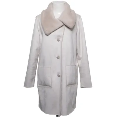 Shearling jacket (Beige) from Joseph Ribkoff