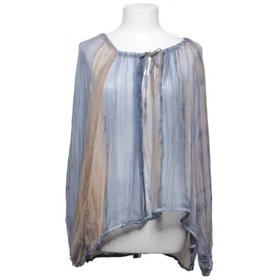 Blouse (Bleu, Beige, Multicolore) de Karin Wallén Soie