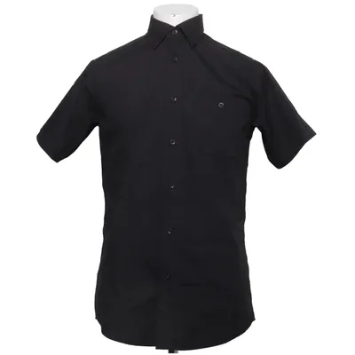 Short sleeve shirt (Black) from J.F.K Cotton, Polyester