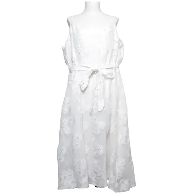 Jurk (Wit) van City Chic Katoen, Polyester