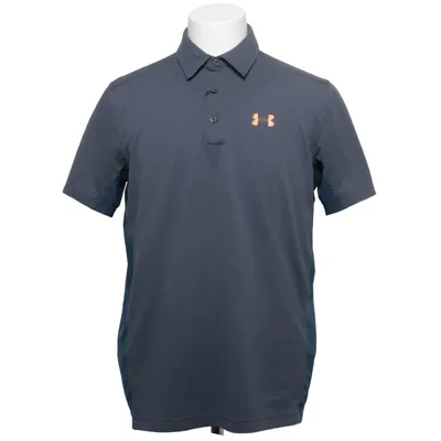 Poloshirt (Grijs, Blauw) van Under Armour Elastaan, Polyester