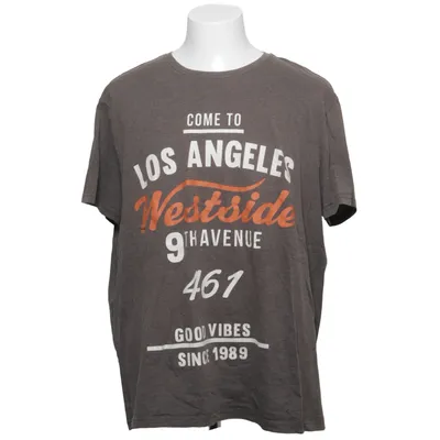 T-shirt (Brown) from Denim Factory Cotton, Polyester