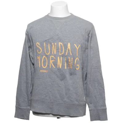 Sweatshirt (Grau) von Jack & Jones Originals Baumwolle, Viskose