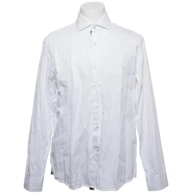 Skjorta (Vit, Blå) från La Chemise Bomull