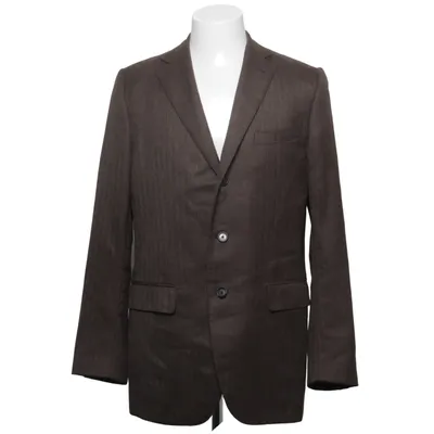 Blazer (Brown) from Caruso Cashmere, Cupro