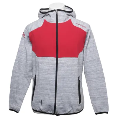 Huvtröja (Grå, Röd) från Gym Aesthetics Bomull, Polyester