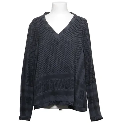 T-shirt à manches longues (Gris, Noir) de Cecilie Copenhagen Coton