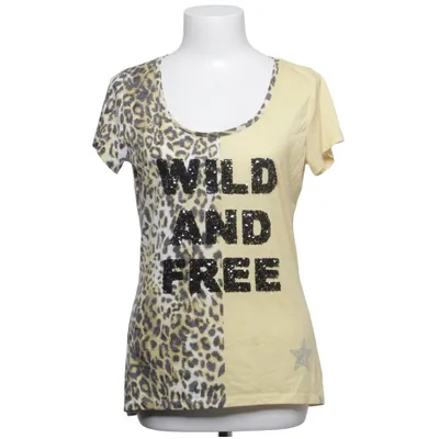 T-shirt (Yellow, Black, Multicolored) from Key Largo Polyester, Viscose