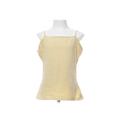 Tanktop (Geel) van Lindex Kids Katoen, Elastaan