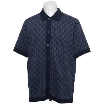 Cardigan (Blå, Grå) fra KappAhl Bomuld, Polyester