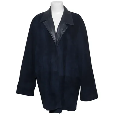 Leather coat (Blue) from Danier Leather