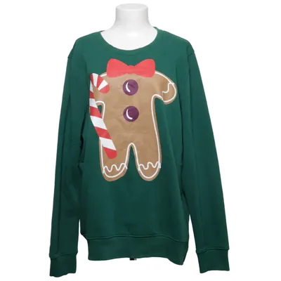 Jultröja (Grön) från Livergy Bomull, Polyester