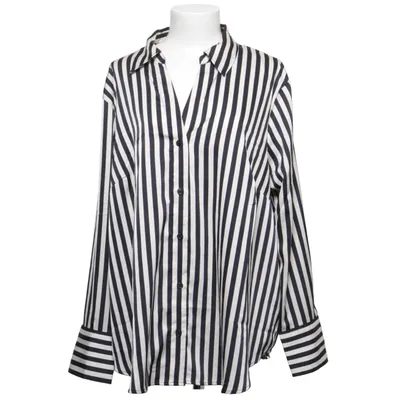Shirt (Zwart, Wit) van H&M Polyester, Elastaan