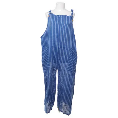 Tuinbroek (Blauw) van Made in italy Linnen