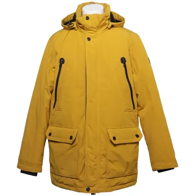 Parka (Jaune) de Crossfield Coton, Polyester, Polyuréthane