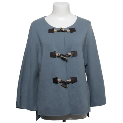 Cardigan (Blauw) van Hemisphere Kasjmier, Wol