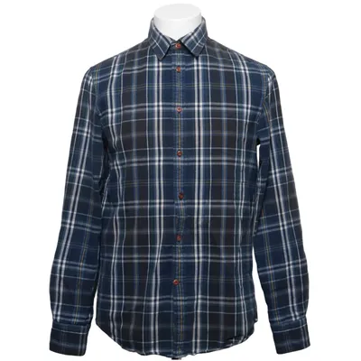 Flannel skjorte (Blå, Flerfarvet) fra NN07