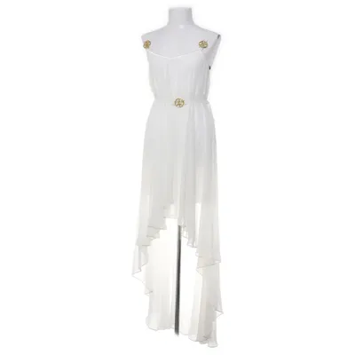 Kjole (Hvid) fra Ida Sjöstedt Elastan, Polyester, Viscose