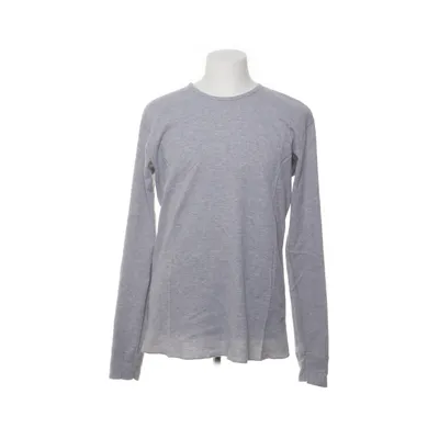 Langærmet t-shirt (Grå) fra American Apparel Bomuld, Polyester