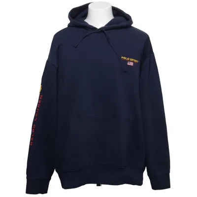Sweat à capuche (Bleu) de Polo Sport Ralph Lauren Coton, Polyester recyclé