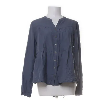 Blus (Blå) från Modes Stockholm Bomull, Silke