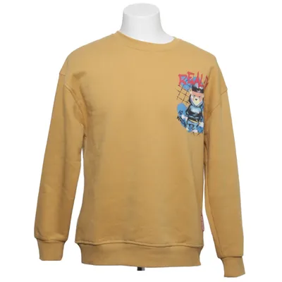 Sweatshirt (Yellow) from Plus Eighteen Cotton, Polyester