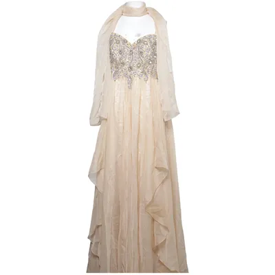 Aftonklänning (Beige) från Jovani Polyester