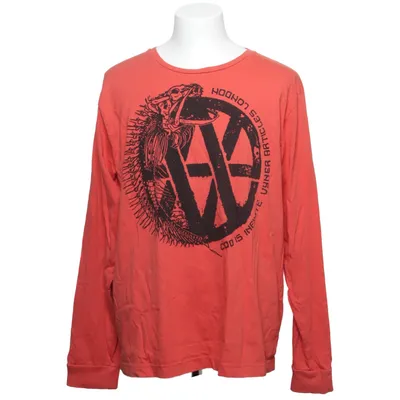 Långärmad t-shirt (Röd) från Vyner Articles Ekologisk bomull