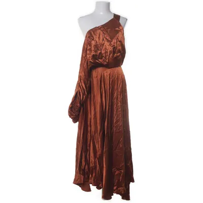 Långklänning (Brun) från ASOS Polyester, Viskos