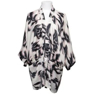 Kimono (Vit, Svart, Rosa) från Lindex Polyester