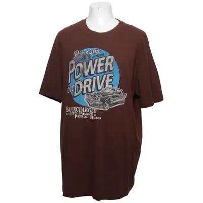 T-shirt (Brun) fra Jack & Jones Bomuld