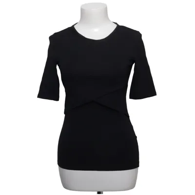 Nursing blouse (Black) from H&M Mama Cotton, Elastane
