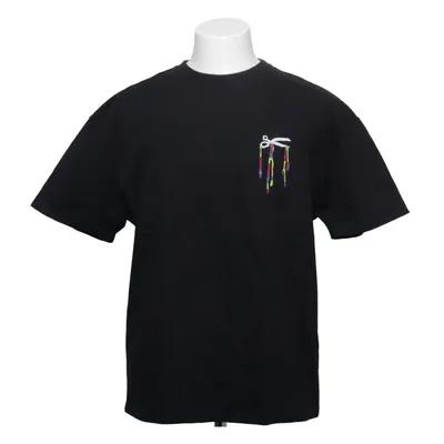 T-shirt (Black, Multicolored) from Denham Cotton