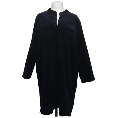 Kjole (Blå) fra Anne Weyburn Bomuld, Elastan, Polyester