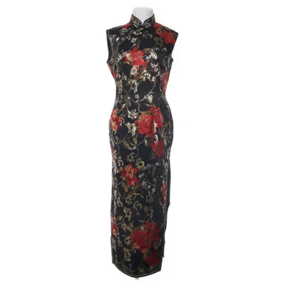 Cheongsam (Zwart, Meerkleurig)
