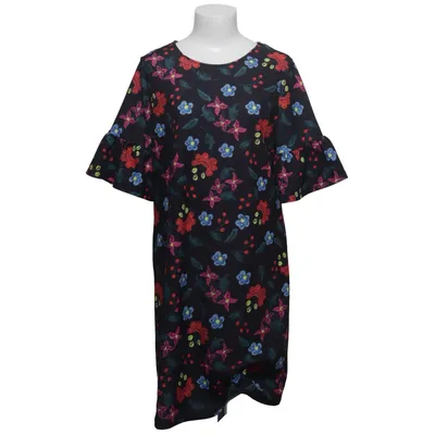 Jurk (Zwart, Meerkleurig) van Dorothy Perkins Elastaan, Polyester