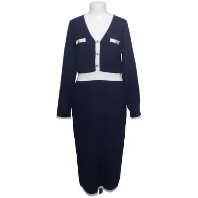 Jurk (Blauw, Wit) van Grace Karin Polyamide, Polyester, Viscose